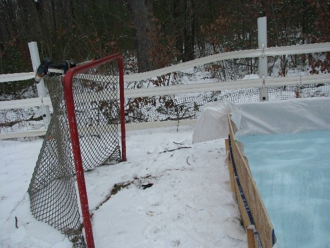  24’x40′ Backyard Rink For Under $250 – BackyardHockey.com