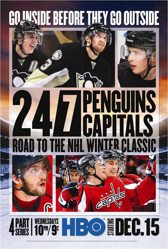 HBO’s “24/7” Winter Classic Series Debuts Tonight