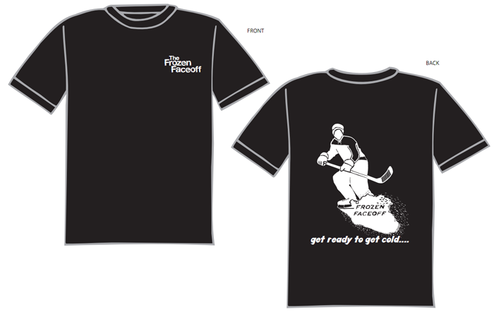 Frozen Faceoff Cancelled, T-Shirts Available