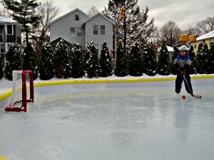 Cambridge Building Inspector Demands Teardown of Backyard Rink