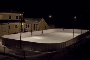 Pailler's winning entry, his 40x90 MA rink.