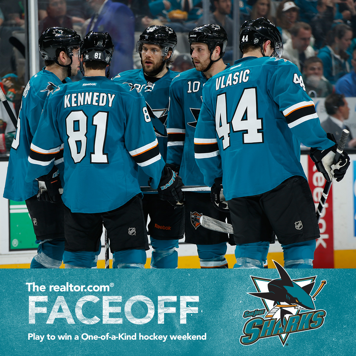 Enter the realtor.com Faceoff, Win a Trip to San Jose to Watch the Sharks!