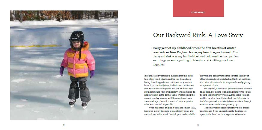 Sneak Peek of Our Upcoming Book (oh, and we still need your rink photos!)